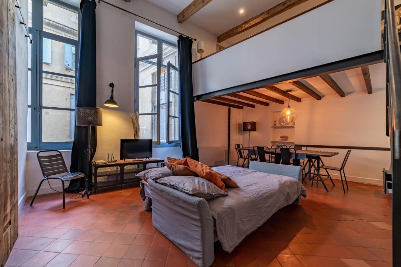 Une Nuit à Nîmes - Loft à la Maison Carrée Exterior foto