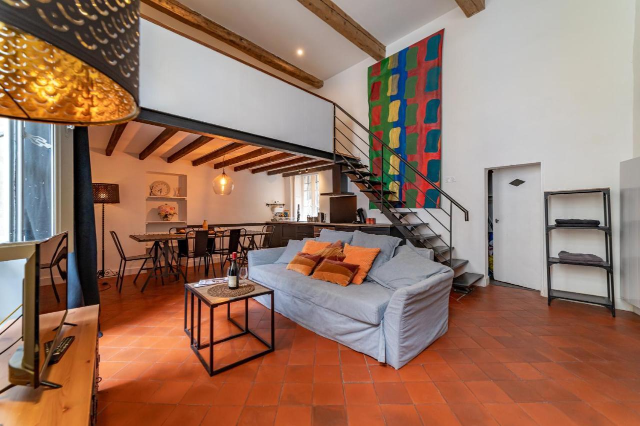 Une Nuit à Nîmes - Loft à la Maison Carrée Exterior foto